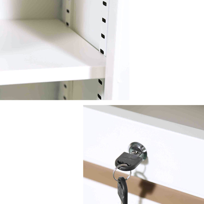 Vertical Filing Cabinet Metal Fire-Resistant File Cabinet with Storage Clearhalo 'Filing Cabinets' 'filling_cabinets' 'furn' 'furn_filling_cabinets' 'Furniture' 'Office Furniture' 6110926