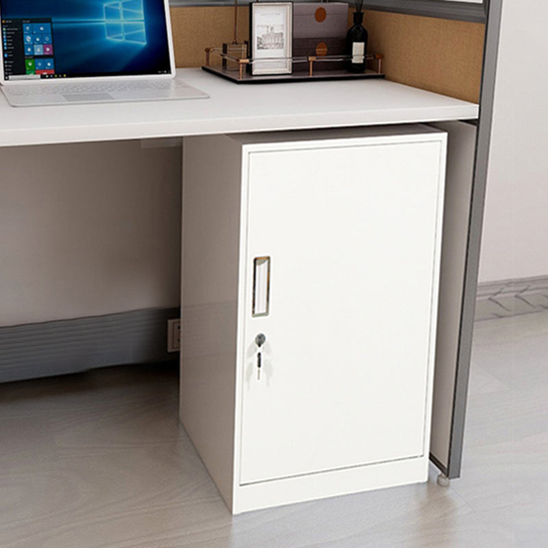 Vertical Filing Cabinet Metal Fire-Resistant File Cabinet with Storage White Drawer Not Included Clearhalo 'Filing Cabinets' 'filling_cabinets' 'furn' 'furn_filling_cabinets' 'Furniture' 'Office Furniture' 6110931