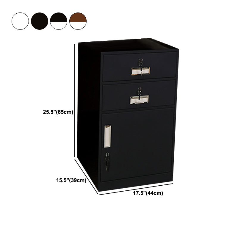 Vertical Filing Cabinet Metal Fire-Resistant File Cabinet with Storage Clearhalo 'Filing Cabinets' 'filling_cabinets' 'furn' 'furn_filling_cabinets' 'Furniture' 'Office Furniture' 6110933