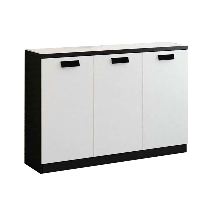 Wood Filing Cabinet Contemporary File Cabinet with Storage for Home or Office Black-White 3 Clearhalo 'Filing Cabinets' 'filling_cabinets' 'furn' 'furn_filling_cabinets' 'Furniture' 'Office Furniture' 6110948