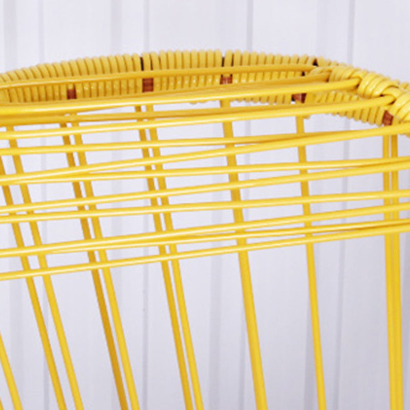 Stilvoller Schaukelakzent -Stuhl gewebter Seilblock innerner Schaukelstuhl