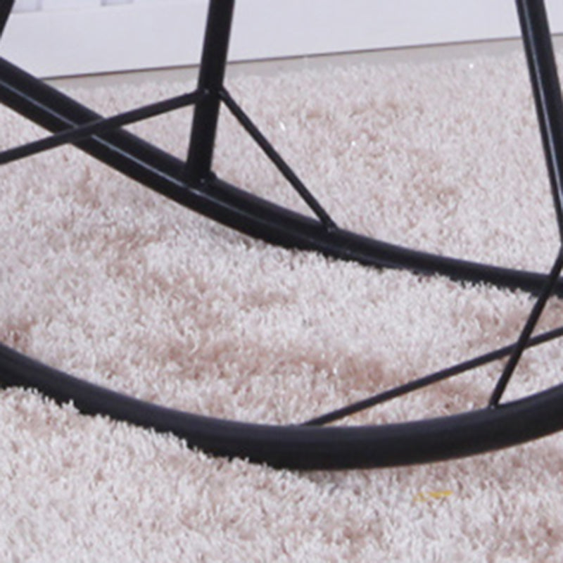 Stilvoller Schaukelakzent -Stuhl gewebter Seilblock innerner Schaukelstuhl