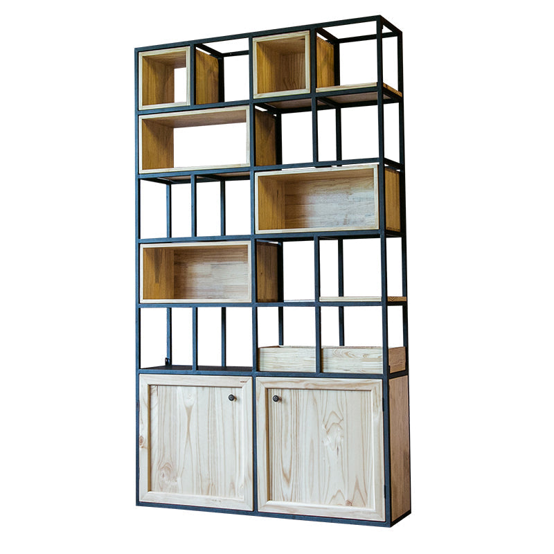 Mid-Century Modern Wine Bottle Rack Rubberwood Freestanding Wine Bottle Holder Clearhalo 'furn' 'furn_wine_racks' 'Furniture' 'Kitchen & Dining Furniture' 'Wine Racks' 'wine_racks' 6111185