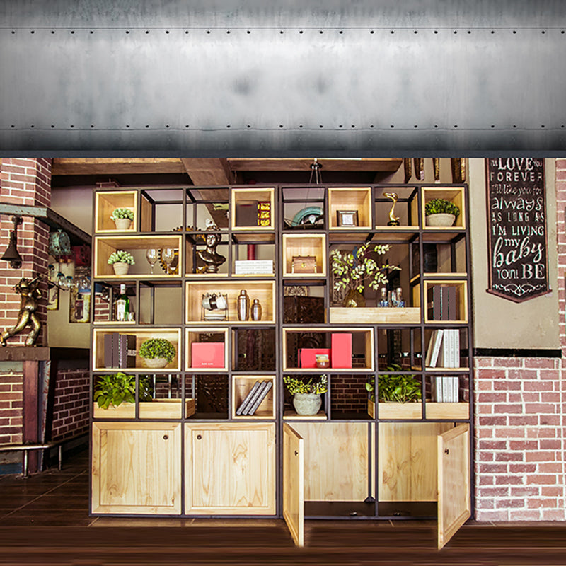 Mid-Century Modern Wine Bottle Rack Rubberwood Freestanding Wine Bottle Holder Clearhalo 'furn' 'furn_wine_racks' 'Furniture' 'Kitchen & Dining Furniture' 'Wine Racks' 'wine_racks' 6111191