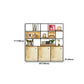 Mid-Century Modern Wine Bottle Rack Rubberwood Freestanding Wine Bottle Holder Clearhalo 'furn' 'furn_wine_racks' 'Furniture' 'Kitchen & Dining Furniture' 'Wine Racks' 'wine_racks' 6111198