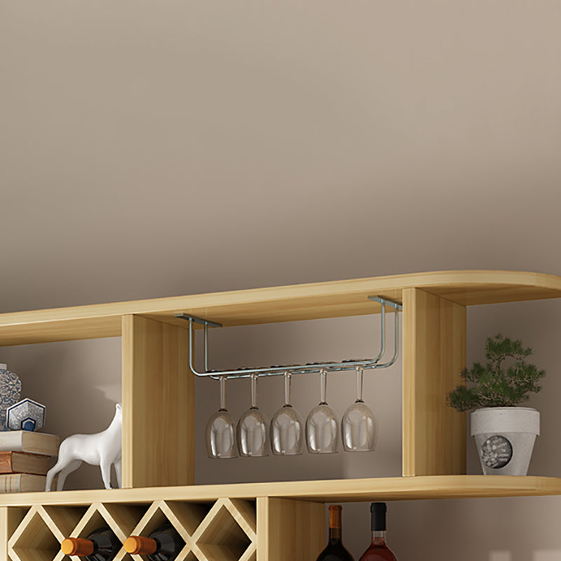 Wood Wall Mounted Modern Wine Rack Wine Stemware Holder for Home Clearhalo 'furn' 'furn_wine_racks' 'Furniture' 'Kitchen & Dining Furniture' 'Wine Racks' 'wine_racks' 6111224