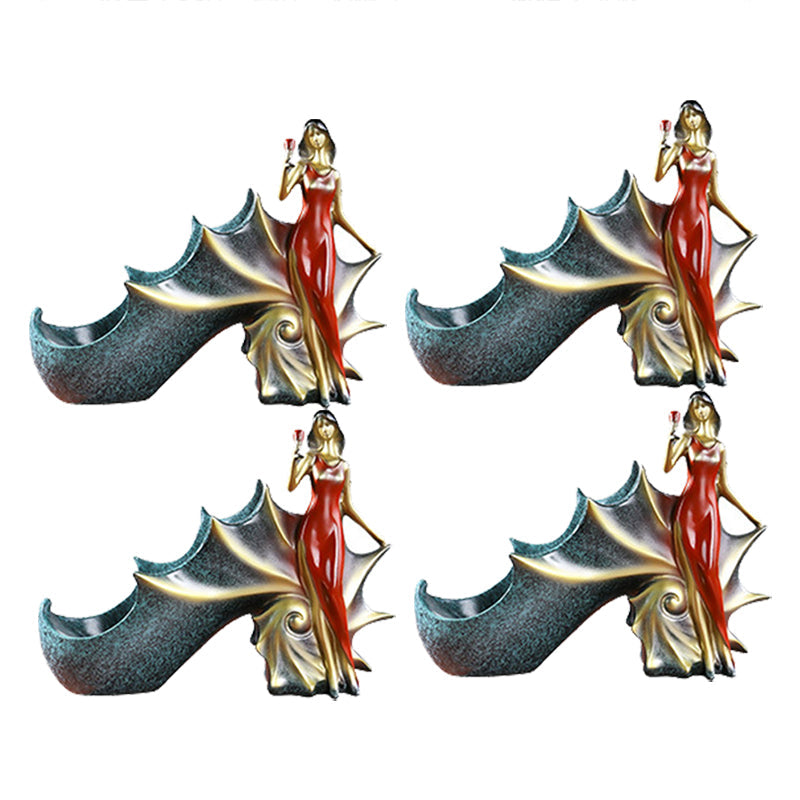 Bouteille à résine de luxe Porte-bouteille de vins à vins pour parlace pour salon