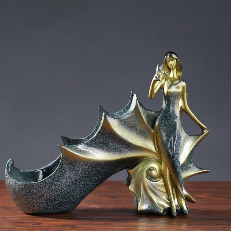 Bouteille à résine de luxe Porte-bouteille de vins à vins pour parlace pour salon