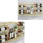 Metal Wall Mounted Modern Wine Rack 4"W x 16.5"H Wine Stemware Holder Clearhalo 'furn' 'furn_wine_racks' 'Furniture' 'Kitchen & Dining Furniture' 'Wine Racks' 'wine_racks' 6111352
