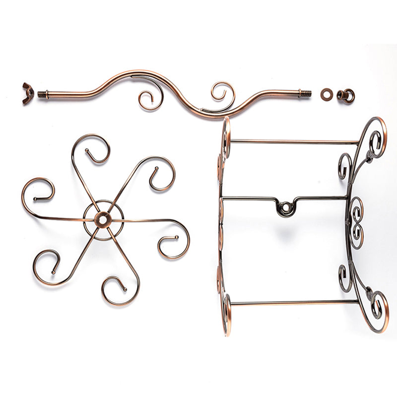 Glam Tabletop Wine Holder Rack Metal Wine Rack Kit voor woonkamer