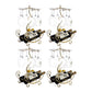 Glam Tabletop Wine Holder Rack Metal Wine Rack Kit voor woonkamer