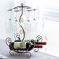 Glam Tabletop Wine Holder Rack Metal Wine Rack Kit voor woonkamer