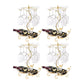 Glam Tabletop Wine Holder Rack Metal Wine Rack Kit voor woonkamer