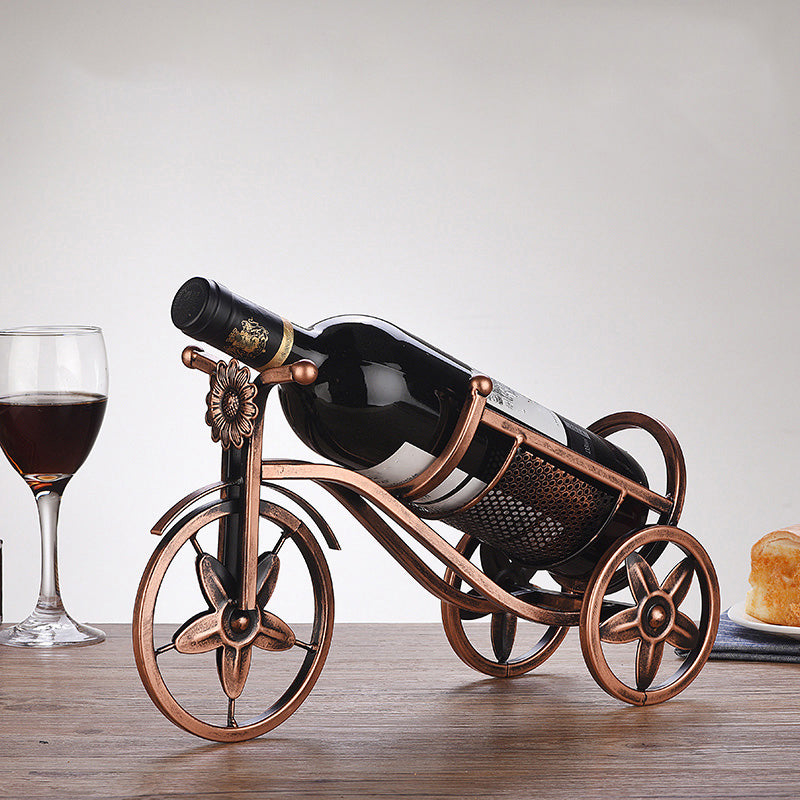 Glam Tabletop Wine Holder Rack Metal Wine Rack Kit voor woonkamer