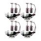 Glam Tabletop Wine Holder Rack Metal Wine Rack Kit voor woonkamer