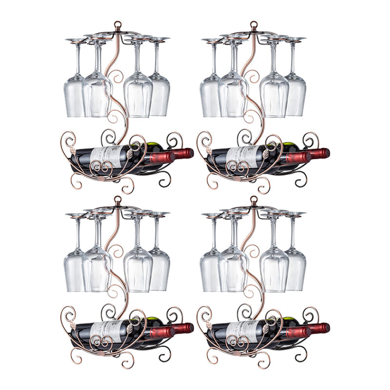 Glam Tabletop Wine Holder Rack Metal Wine Rack Kit voor woonkamer