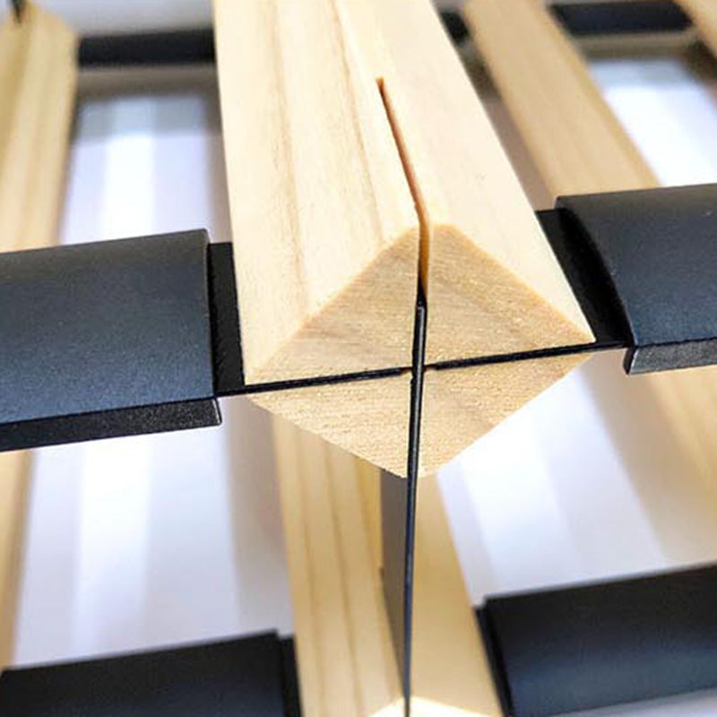 Pine Countertop Wijnfleshouder Moderne fleshouder in natuurlijk hout