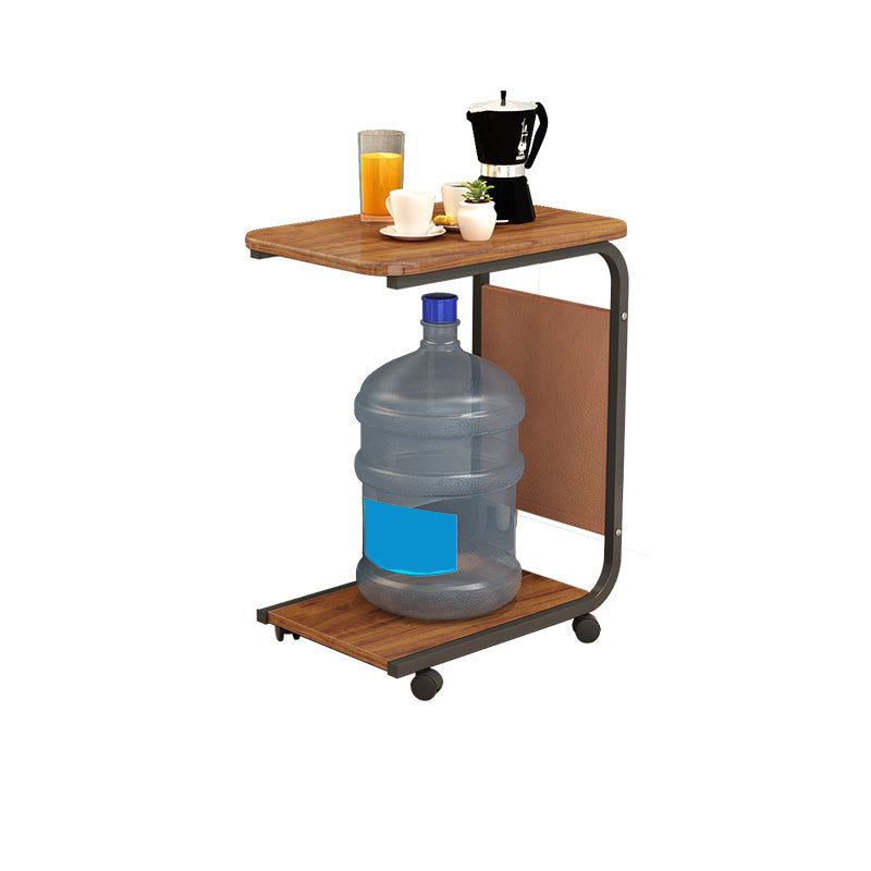 25,59 "hoher moderner Nachttisch Open Storage Holz Nachttschrank