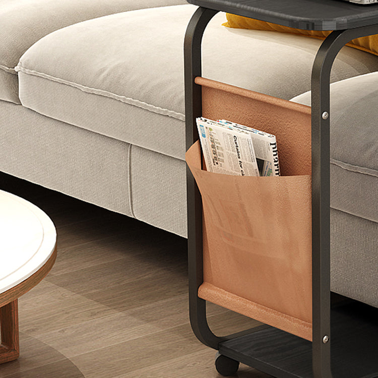 25,59 "hoher moderner Nachttisch Open Storage Holz Nachttschrank