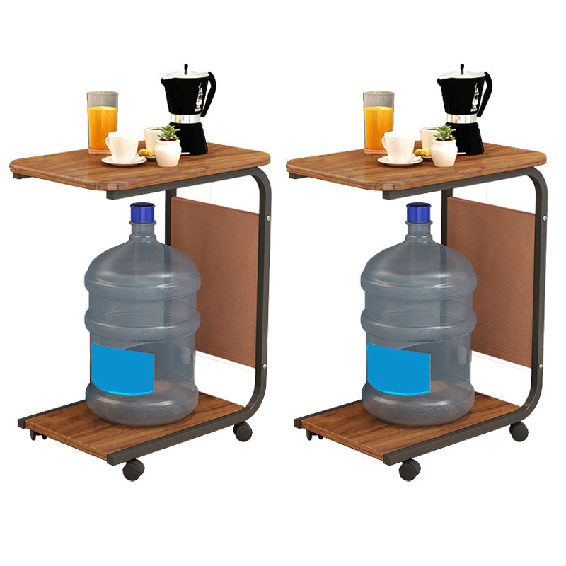 25,59 "hoher moderner Nachttisch Open Storage Holz Nachttschrank