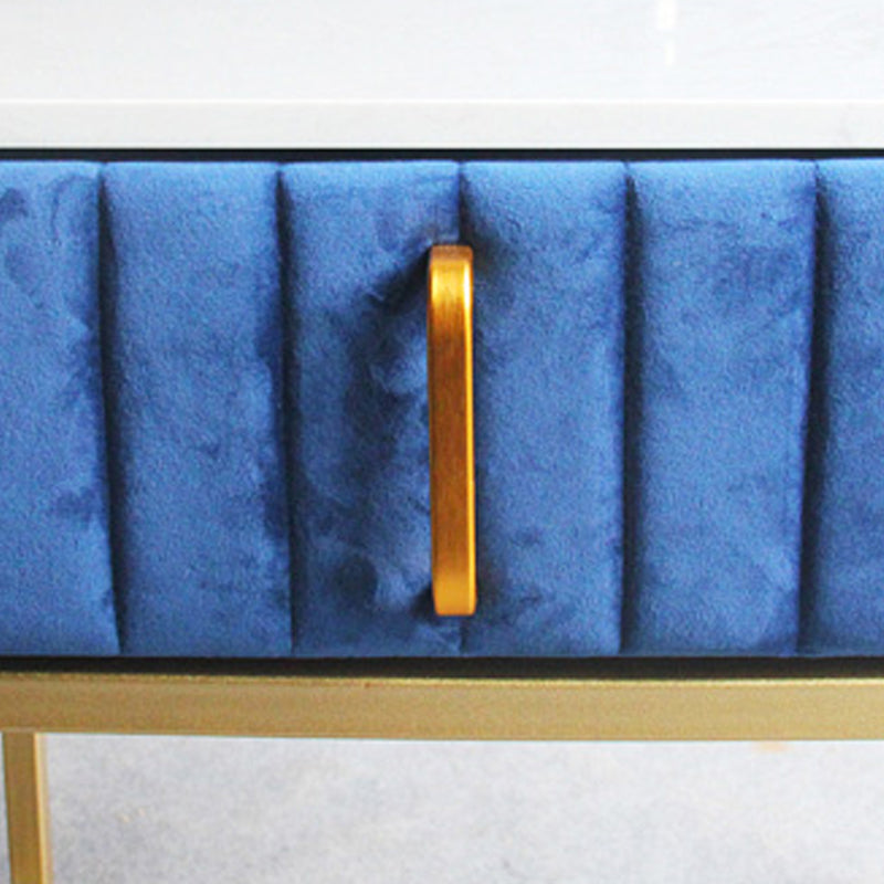 Comodino tavolo da tavolo in falda in falsa in finto contemporaneo 19,68 "