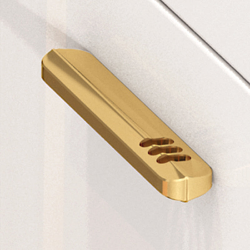 現代的なグラムストーン収納チェストホームチェスト、引き出し付きホワイト