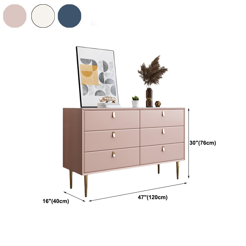 Cómoda de almacenamiento de madera Glam para dormitorio, cómoda de 16" de ancho con cajones