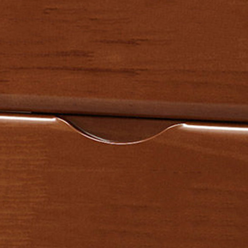 Cassettiera portaoggetti tradizionale americana in legno massello con 3/4/5 cassetti