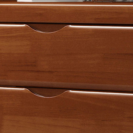 Casseggiatore in legno massiccio di stoccaggio tradizionale americano con cassetti 3/4/5