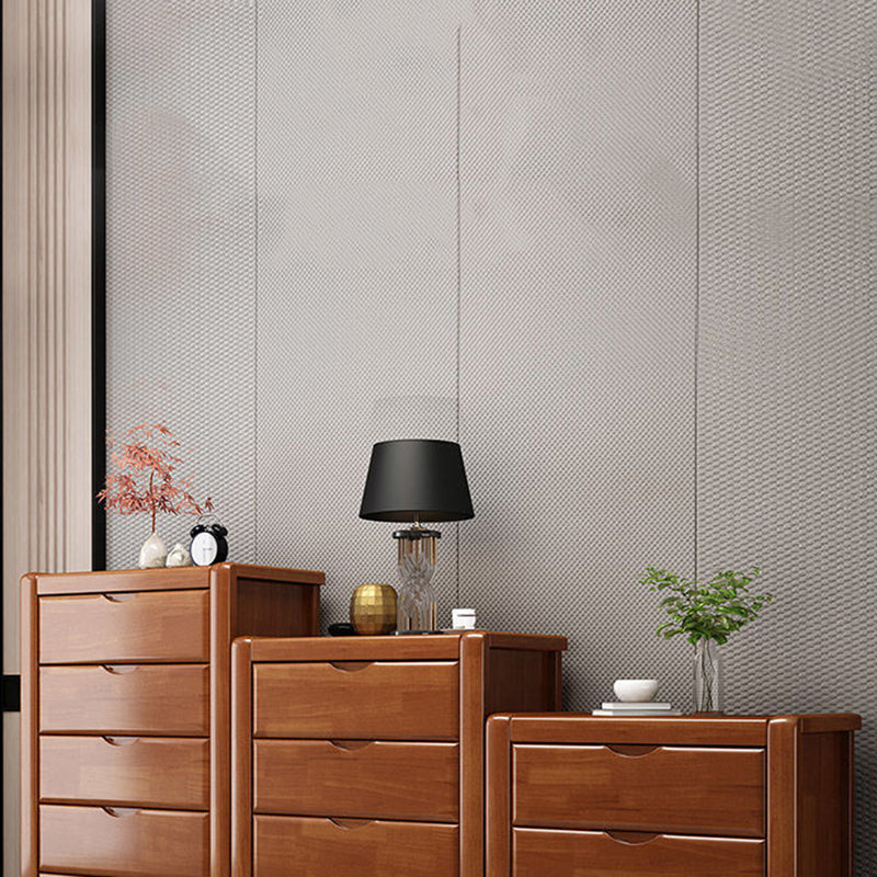 Cassettiera portaoggetti tradizionale americana in legno massello con 3/4/5 cassetti