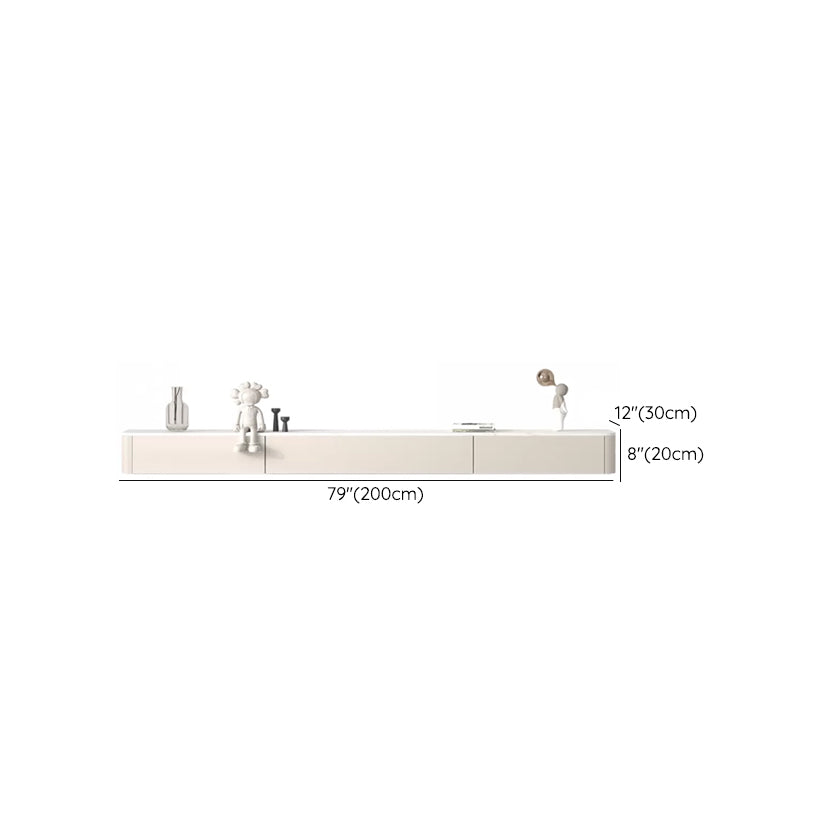 Consola de medios de televisión de almacenamiento de madera de madera de ingeniería contemporánea de ingeniería