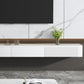 Modern White TV Stand Floating TV Media Stand with Drawers for Living Room Clearhalo 'furn' 'furn_tv_stands_entertainment_centers' 'Furniture' 'Living Room Furniture' 'TV Stands & Entertainment Centers' 'TV Stands & Media Storage Furniture' 'tv_stands_entertainment_centers' 6117761