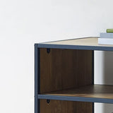 Mid-Century Modern Console Accent Table Antique Finish Sofa Console Table in Wood Clearhalo 'Console Tables' 'console_tables' 'Entry & Mudroom Furniture' 'furn' 'furn_console_tables' 'Furniture' 6117859