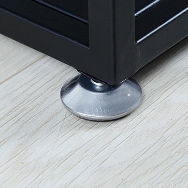 Iron Modern Accent Tabla de 2 estantiles Rectángulo Mesa para Hall para Hall