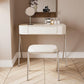 Ensemble de meuble-lavabo de 31,5 po de large à 1 tiroir avec tabouret, meuble-lavabo moderne