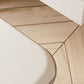 Ensemble de meuble-lavabo de 31,5 po de large à 1 tiroir avec tabouret, meuble-lavabo moderne