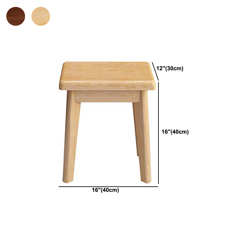 Skandinavischer Massivholz -Waschtisch mit Spiegel, 30,7 "groß
