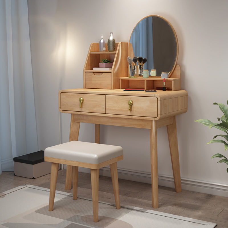 Skandinavischer Make -up -Make -up -Zähler 3 Schubladen Eitelkeitsveredelungstisch