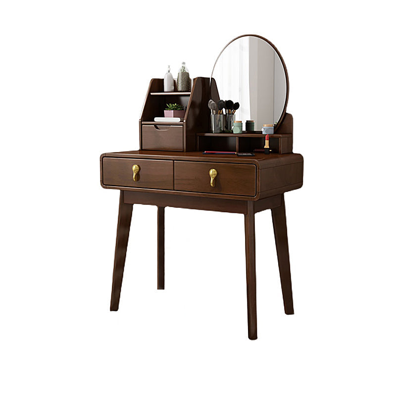Skandinavischer Make -up -Make -up -Zähler 3 Schubladen Eitelkeitsveredelungstisch