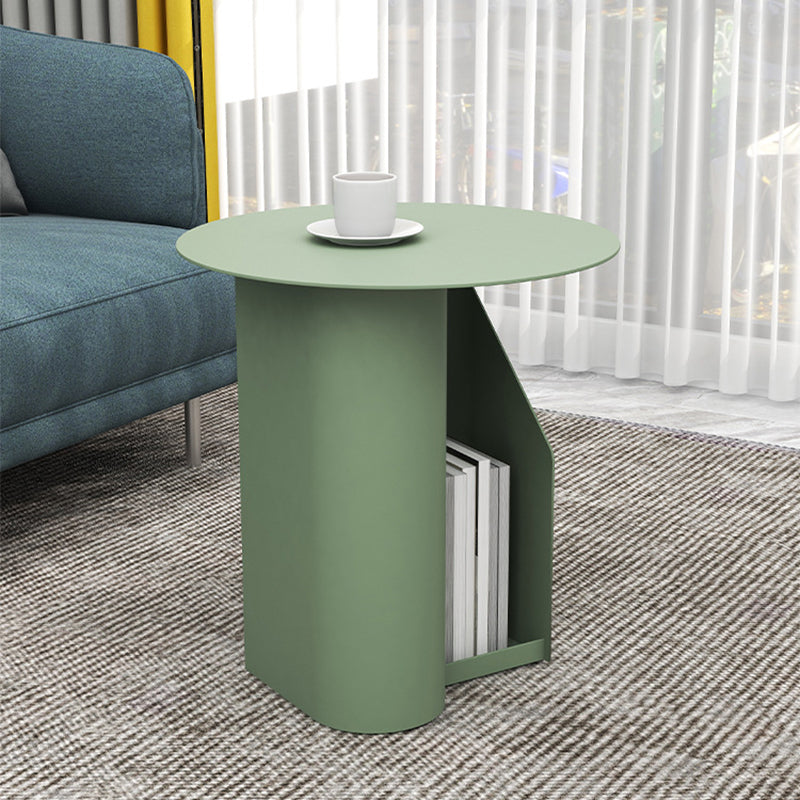 Mid-Century Modern Iron Coffee Table 1 Les Cocktail Table with Storage Green Clearhalo 'Coffee & Accent Tables' 'Coffee Tables' 'coffee_tables' 'furn' 'furn_coffee_tables' 'Furniture' 'Living Room Furniture' 6119112