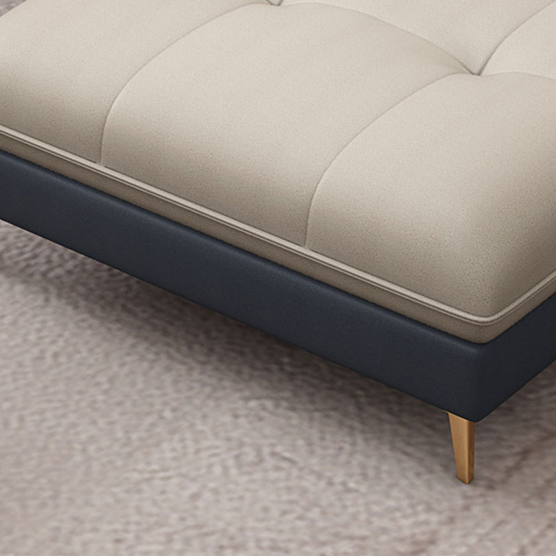 40.15 "H Faux Leather Flar La Vared Arm Sofa & Chaise for Living Room