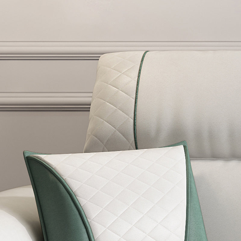 Glam da 38,18 "h divano e chaise del braccio svasato per soggiorno per soggiorno