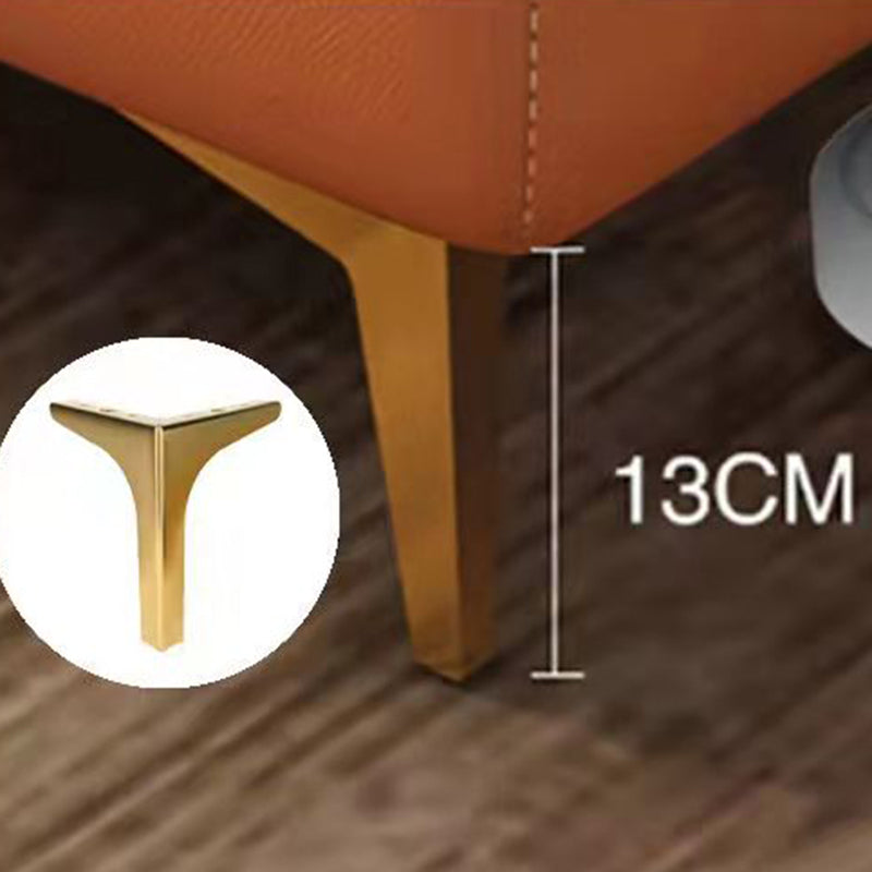 34,64 "H FAUX CUIR SOFFRAGE ÉVALABLE SOFA et chaise pour le salon