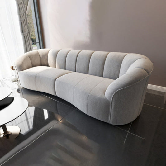 29,52 "Hochtuxedo-Armsofa grau moderner 3/4-Sitzer-Stoffsofa