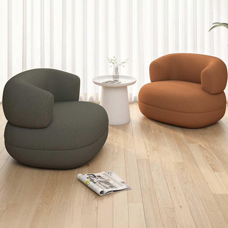 Modern 1/2-seater Faux Leather Sofa U-shaped Tuxedo Arm Sofa Clearhalo 'furn' 'furn_sofas' 'Furniture' 'Living Room Furniture' 'Sofa' 'sofas' 6119369