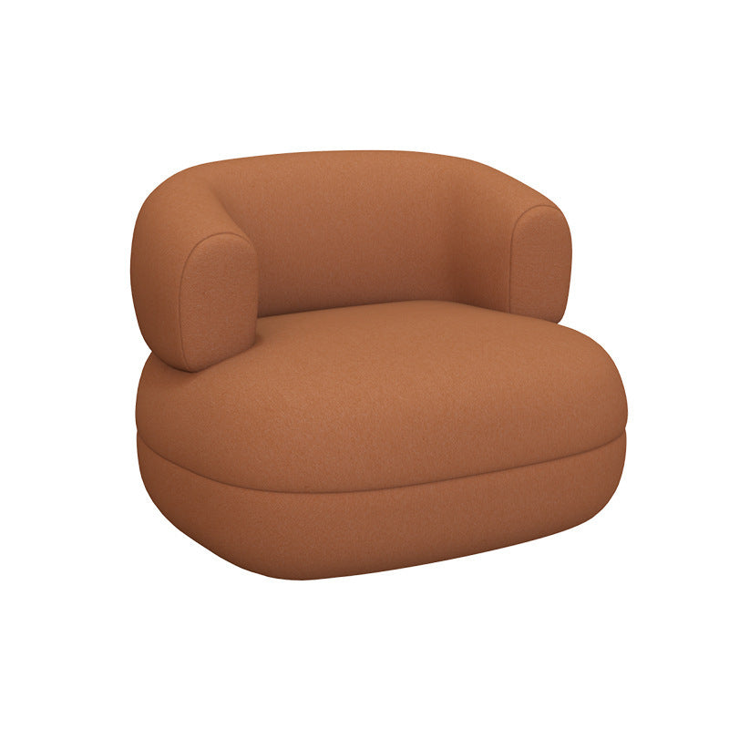 Modern 1/2-seater Faux Leather Sofa U-shaped Tuxedo Arm Sofa Clearhalo 'furn' 'furn_sofas' 'Furniture' 'Living Room Furniture' 'Sofa' 'sofas' 6119377