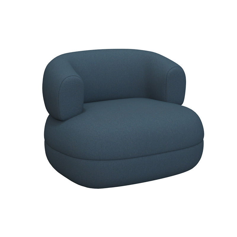 Modern 1/2-seater Faux Leather Sofa U-shaped Tuxedo Arm Sofa Clearhalo 'furn' 'furn_sofas' 'Furniture' 'Living Room Furniture' 'Sofa' 'sofas' 6119379