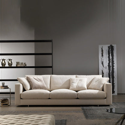 Eigentijdse kussens Standaard bankstof Tuxedo -armbank met kussens