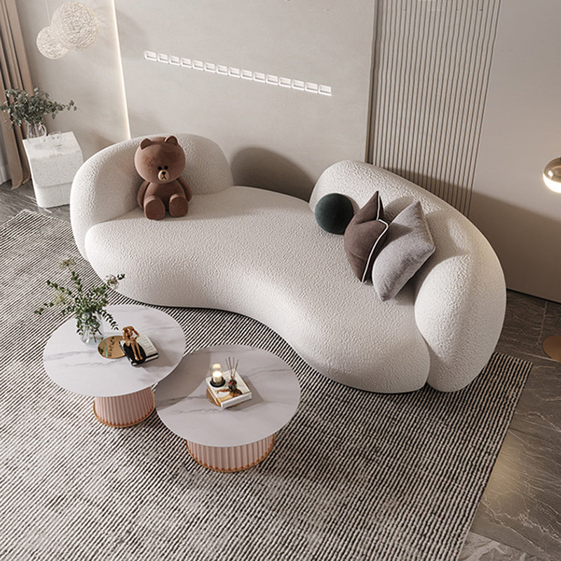 Divano a back -sho divano con smoking a stretto contemporaneo di divano curvo per soggiorno