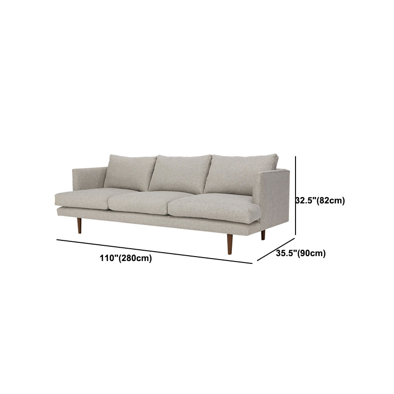Contemporary Tuxedo Arm Sofa Fabric Standard Sofa with Pillows Clearhalo 'furn' 'furn_sofas' 'Furniture' 'Living Room Furniture' 'Sofa' 'sofas' 6119482